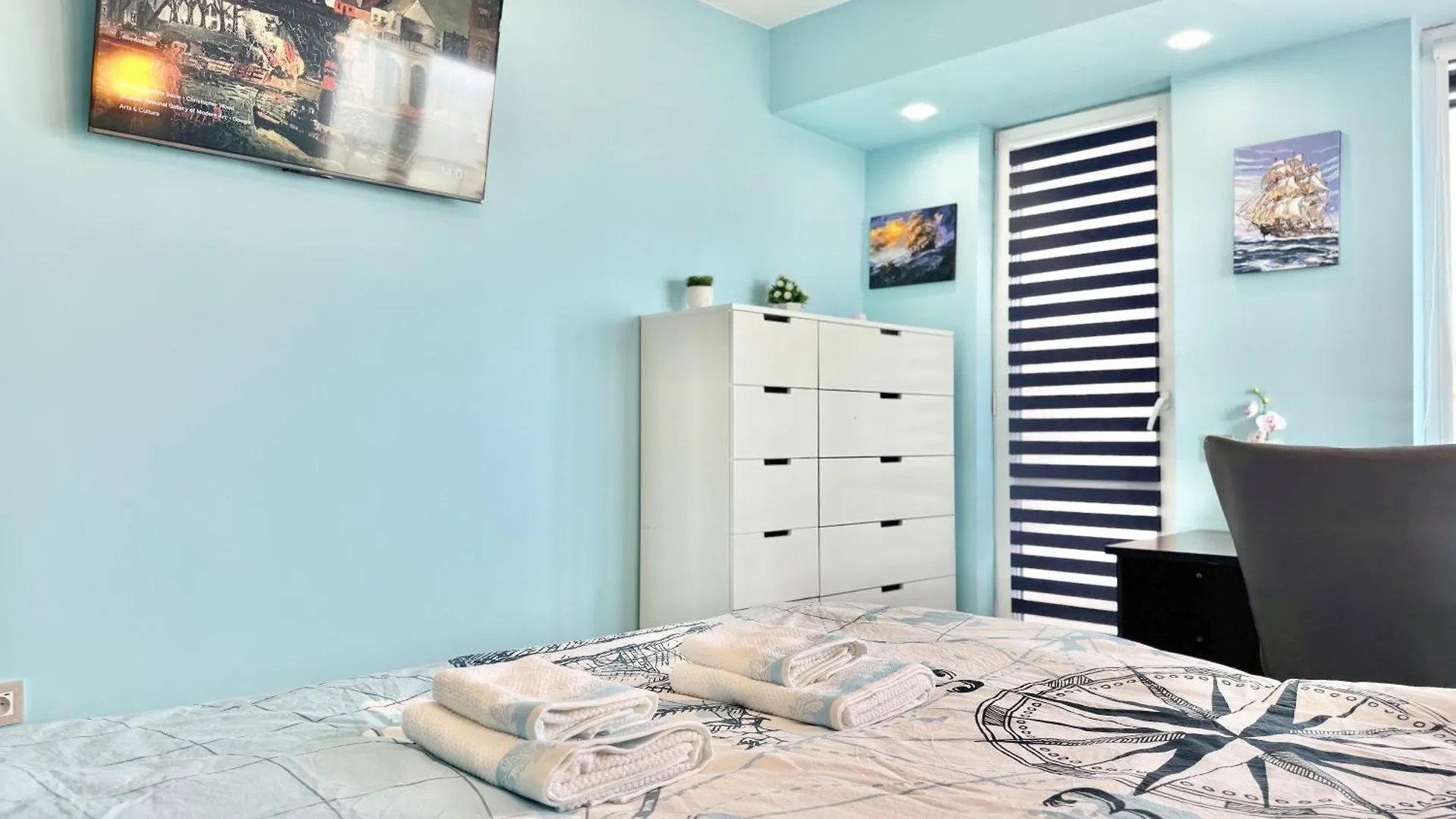 Seasky Smarthome Penthouse For 6 Guests With Private Parking 5 Minutes Аway From Central Beach Burgas And City Centre Διαμέρισμα